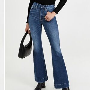 Good American Blue Flare Jeans